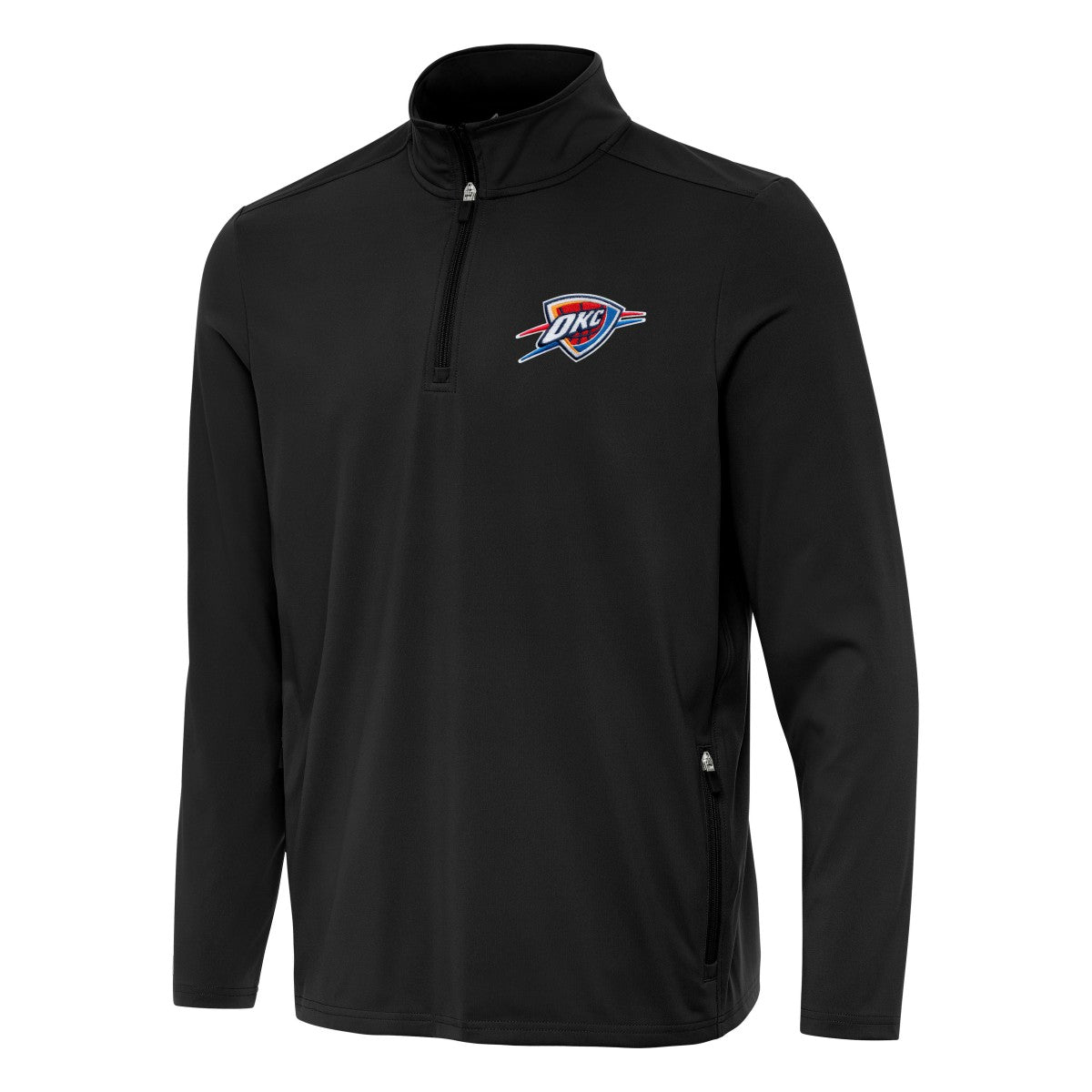 Oklahoma City Thunder Antigua Perilous Quarter-Zip Sweatshirt