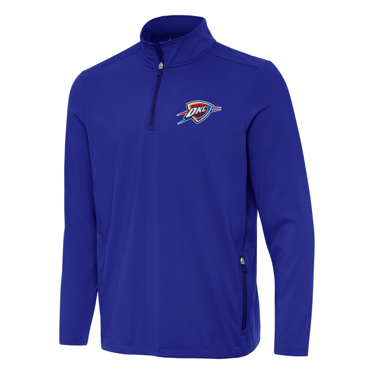 Oklahoma City Thunder Antigua Perilous Quarter-Zip Sweatshirt