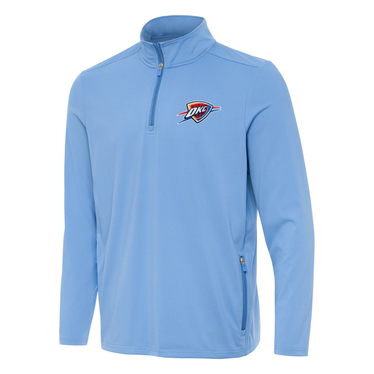 Oklahoma City Thunder Antigua Perilous Quarter-Zip Sweatshirt