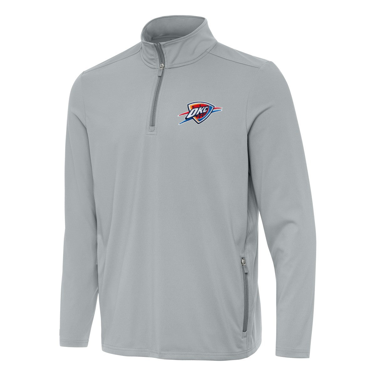 Oklahoma City Thunder Antigua Perilous Quarter-Zip Sweatshirt