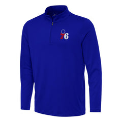 Philadelphia 76ers Antigua Reprocess Quarter-Zip Top