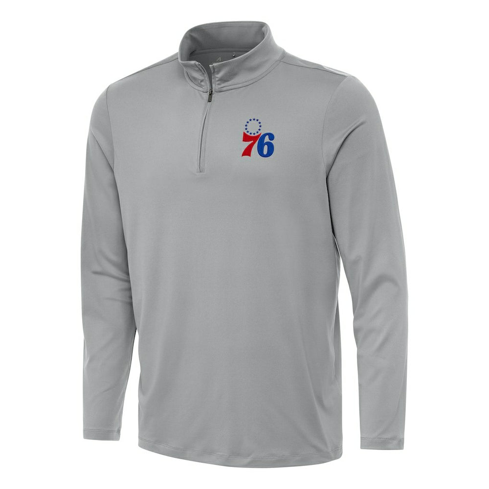 Philadelphia 76ers Antigua Reprocess Quarter-Zip Top