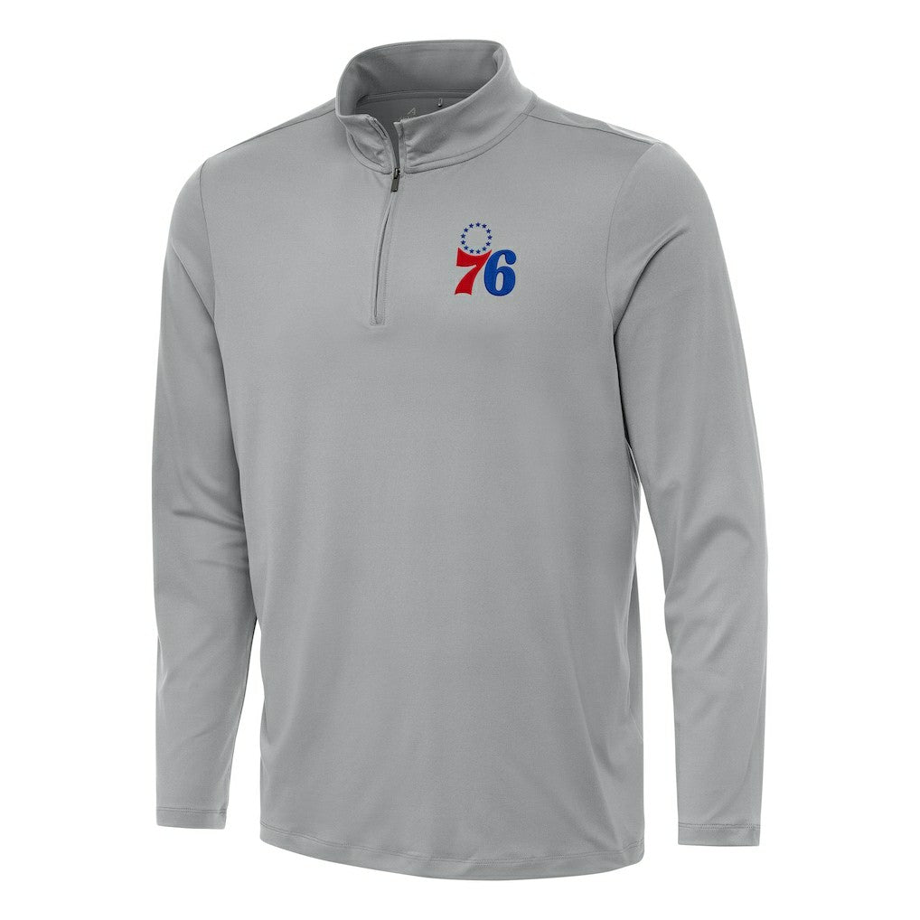 Philadelphia 76ers Antigua Reprocess Quarter-Zip Top