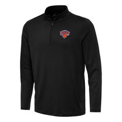 New York Knicks Antigua Reprocess Quarter-Zip Top