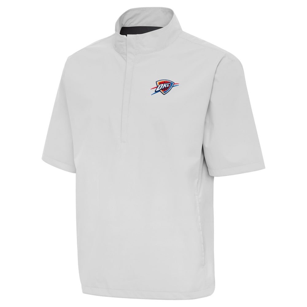 Oklahoma City Thunder Antigua Brisk Quarter-Zip Windbreaker