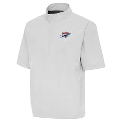 Oklahoma City Thunder Antigua Brisk Quarter-Zip Windbreaker
