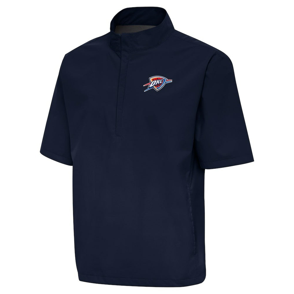 Oklahoma City Thunder Antigua Brisk Quarter-Zip Windbreaker