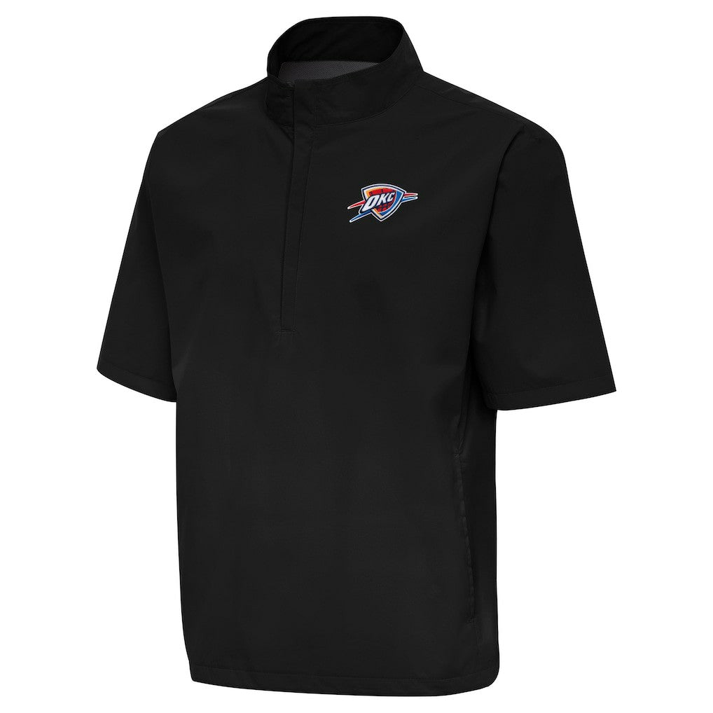 Oklahoma City Thunder Antigua Brisk Quarter-Zip Windbreaker