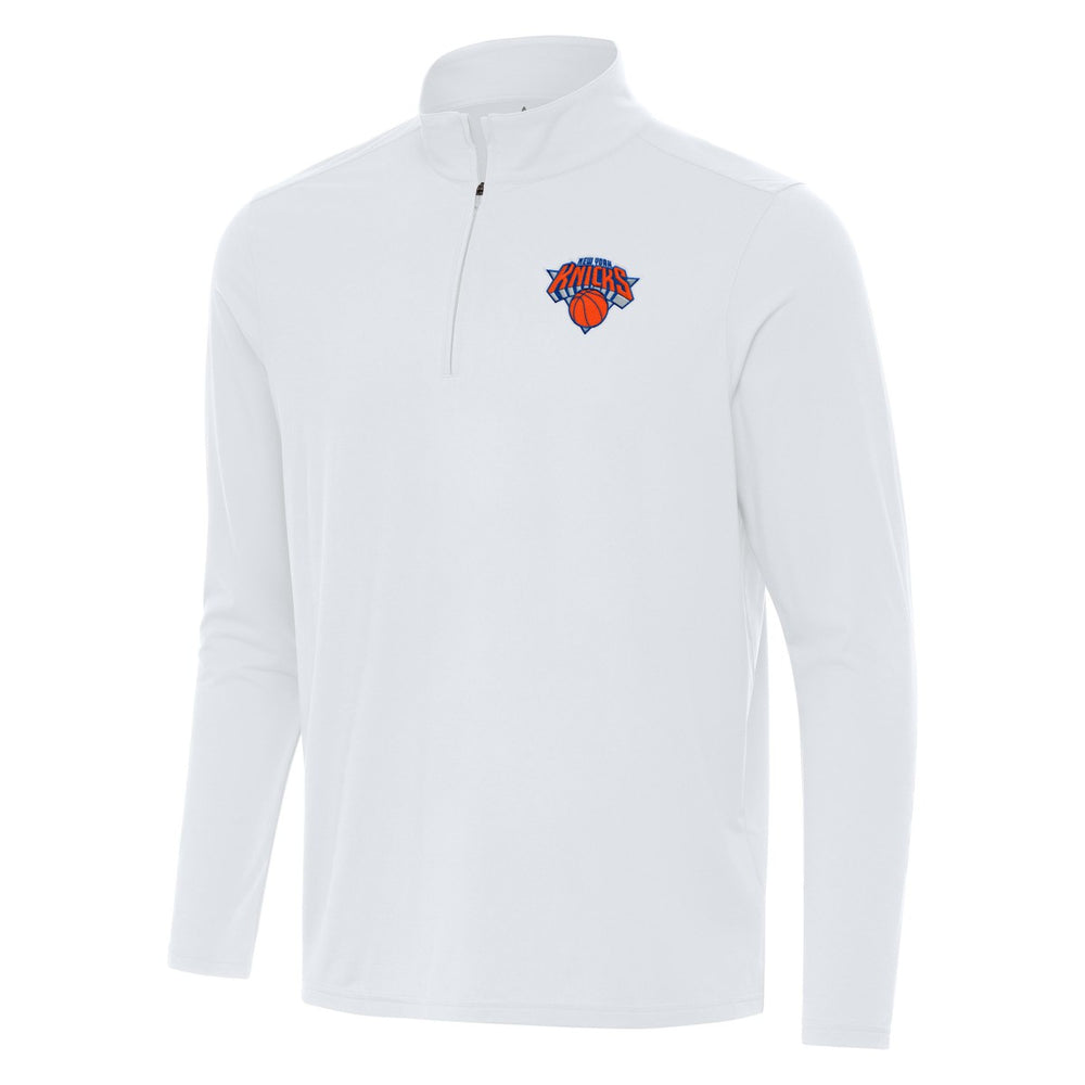 New York Knicks Antigua Intent Quarter-Zip Top