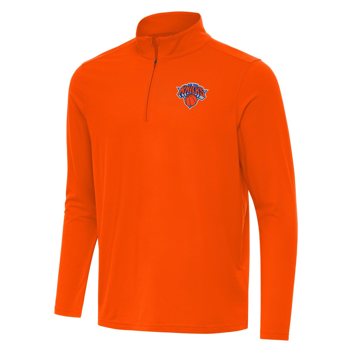 New York Knicks Antigua Intent Quarter-Zip Top