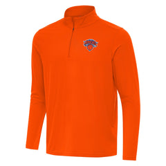New York Knicks Antigua Intent Quarter-Zip Top
