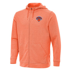 New York Knicks Antigua Effortless Full-Zip Hoodie Jacket