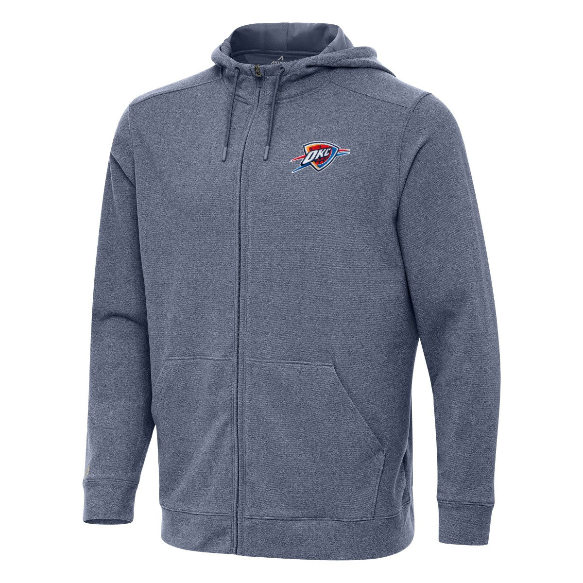 Oklahoma City Thunder Antigua Effortless Full-Zip Hoodie Jacket