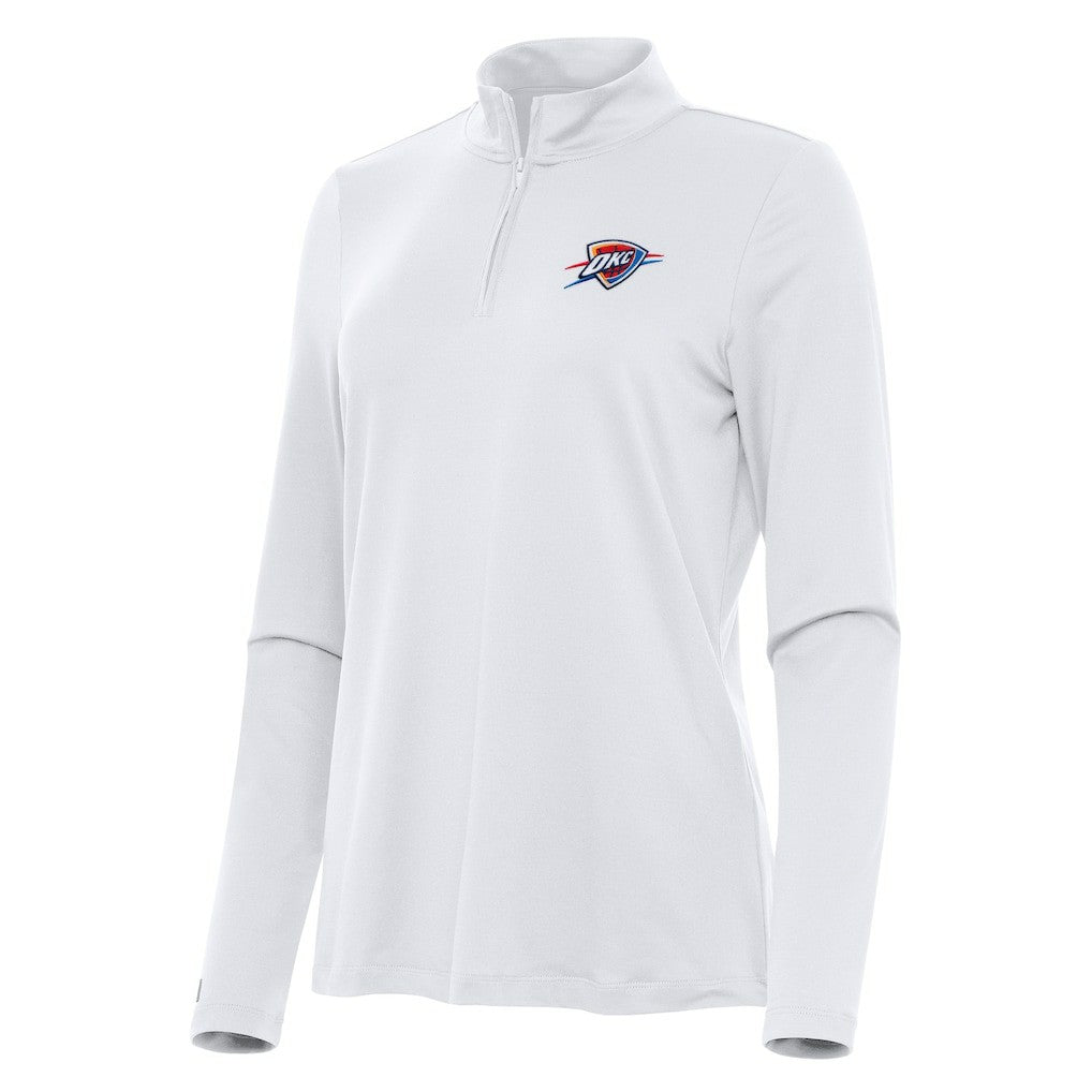 Oklahoma City Thunder Antigua Women's Reprocess Quarter-Zip Top