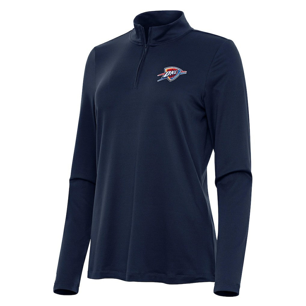 Oklahoma City Thunder Antigua Women's Reprocess Quarter-Zip Top
