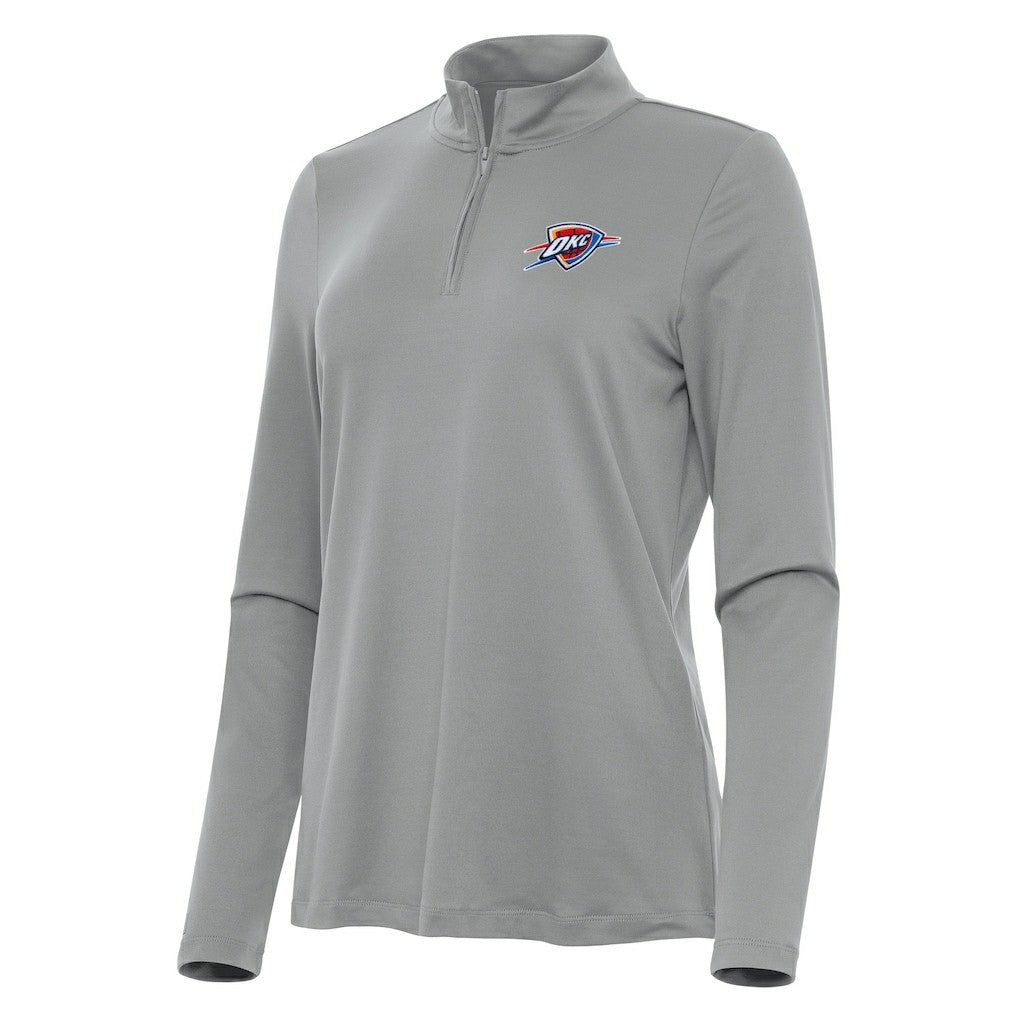Oklahoma City Thunder Antigua Women's Reprocess Quarter-Zip Top