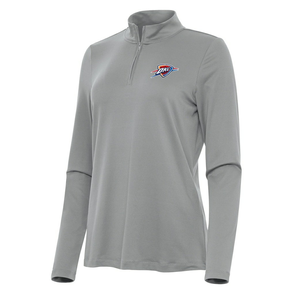 Oklahoma City Thunder Antigua Women's Reprocess Quarter-Zip Top