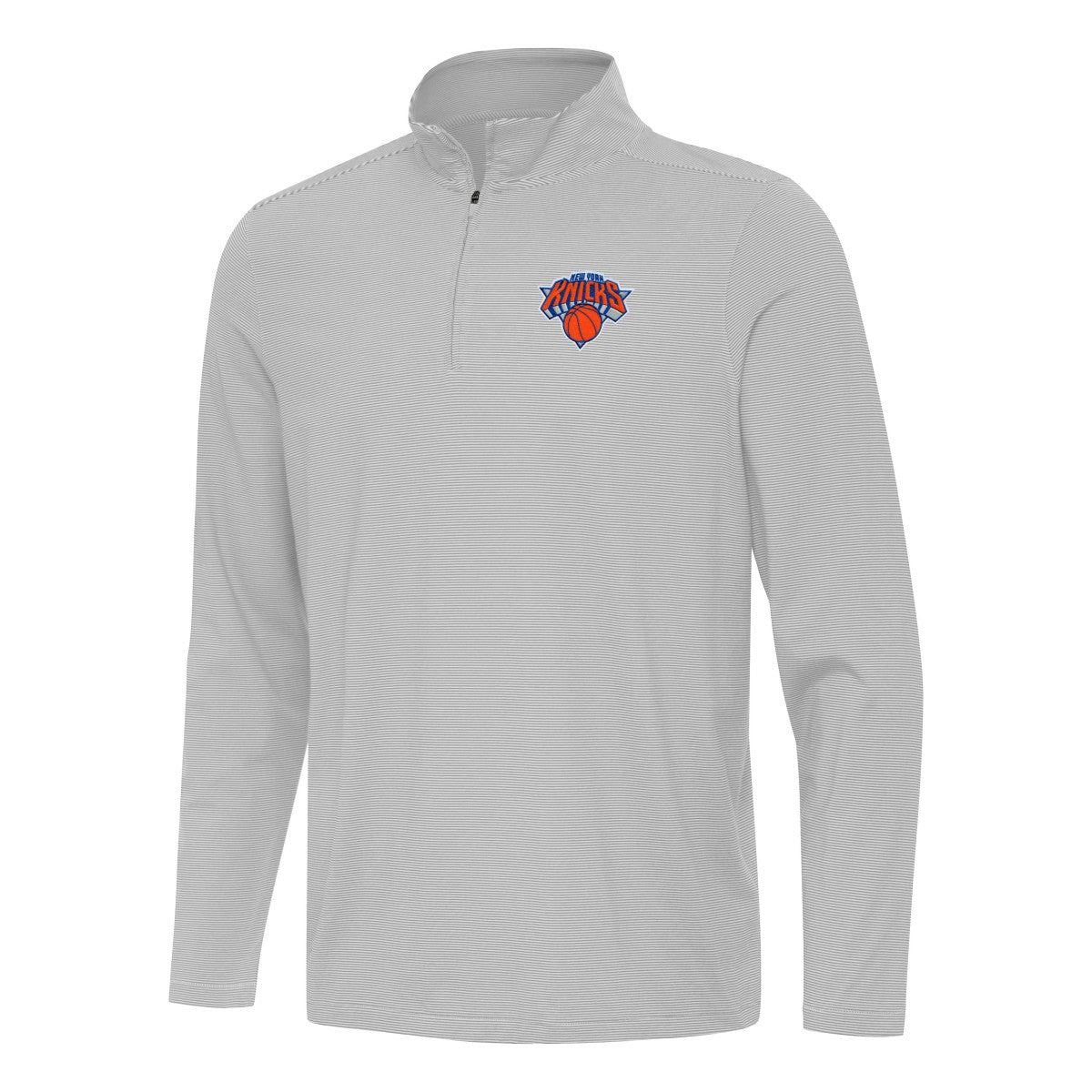 New York Knicks Antigua Twine Quarter-Zip Top