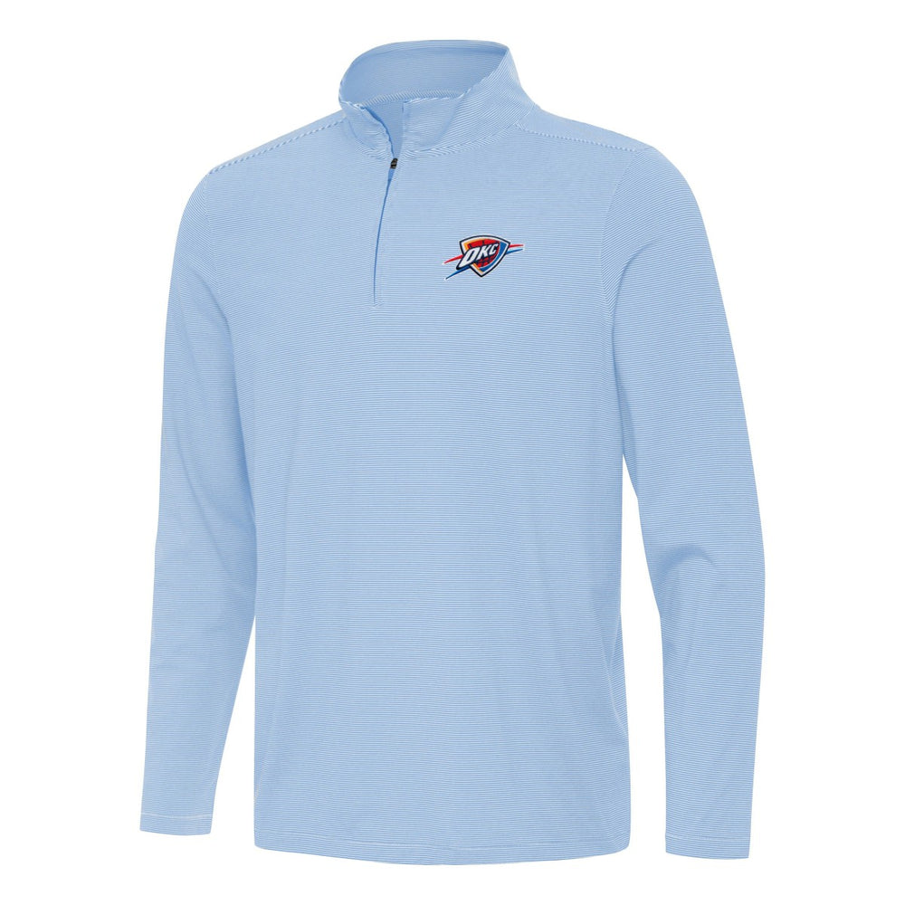 Oklahoma City Thunder Antigua Twine Quarter-Zip Top