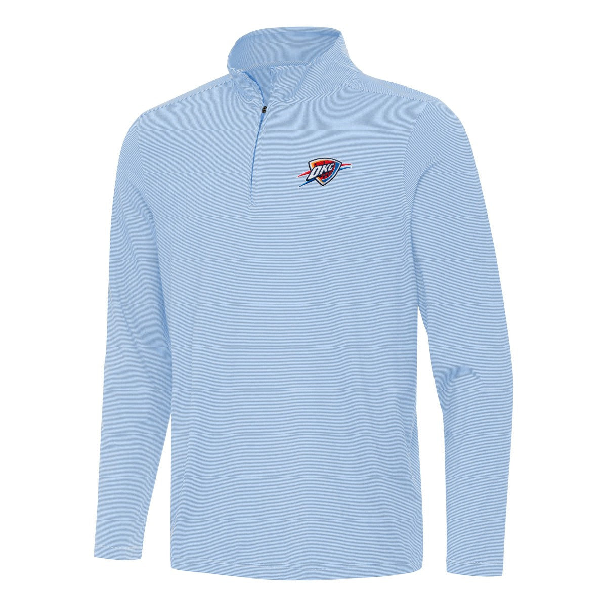 Oklahoma City Thunder Antigua Twine Quarter-Zip Top