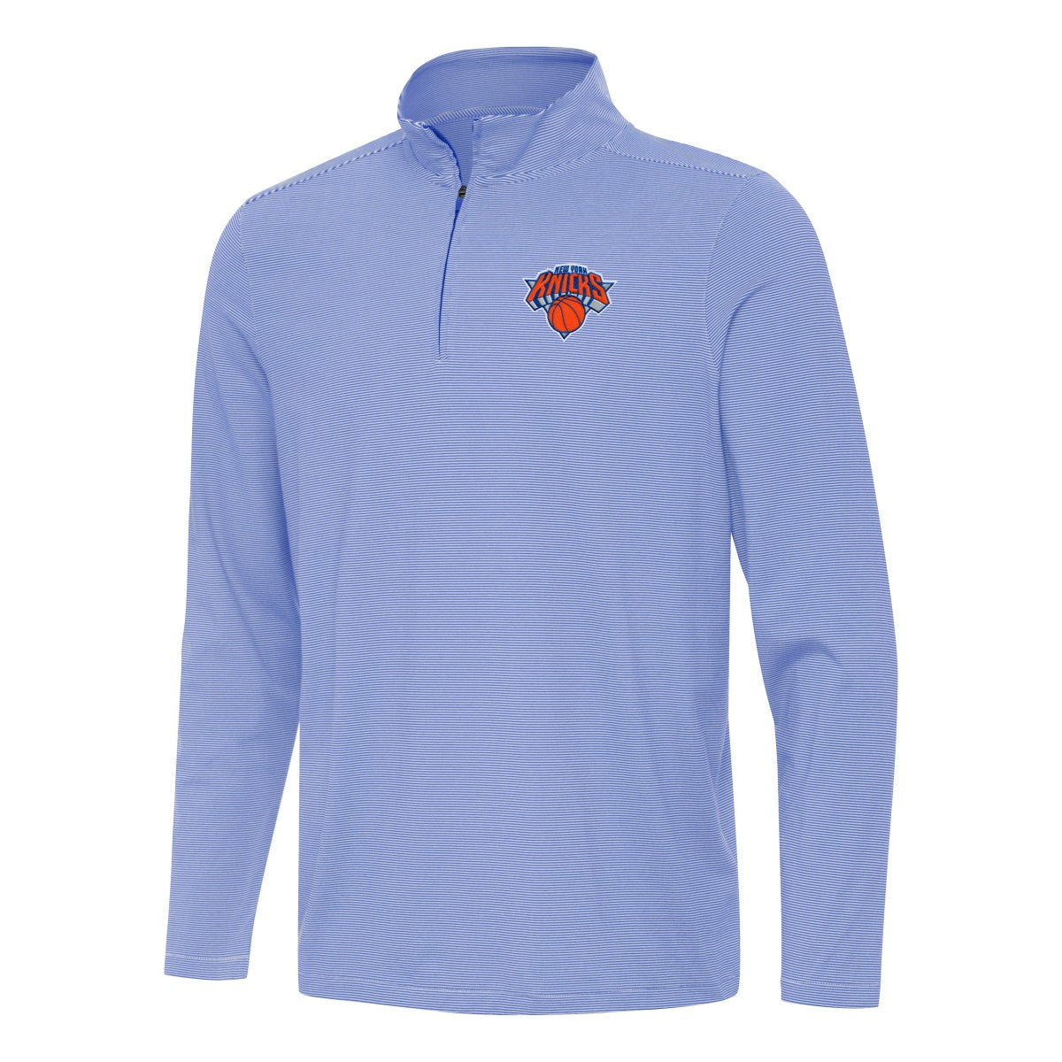 New York Knicks Antigua Twine Quarter-Zip Top