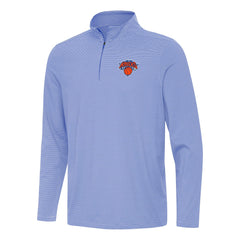New York Knicks Antigua Twine Quarter-Zip Top