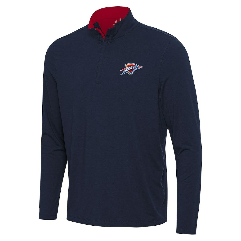 Oklahoma City Thunder Antigua Content Quarter-Zip Top