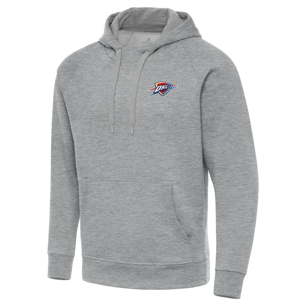 Oklahoma City Thunder Antigua Big & Tall Victory Raglan Pullover Hoodie
