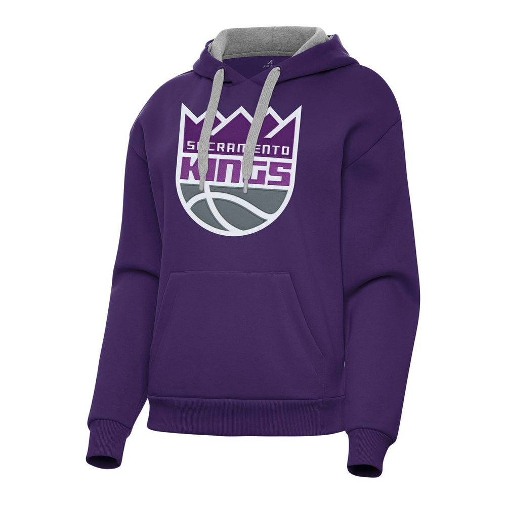 Sacramento Kings Antigua Women's Victory Pullover Hoodie