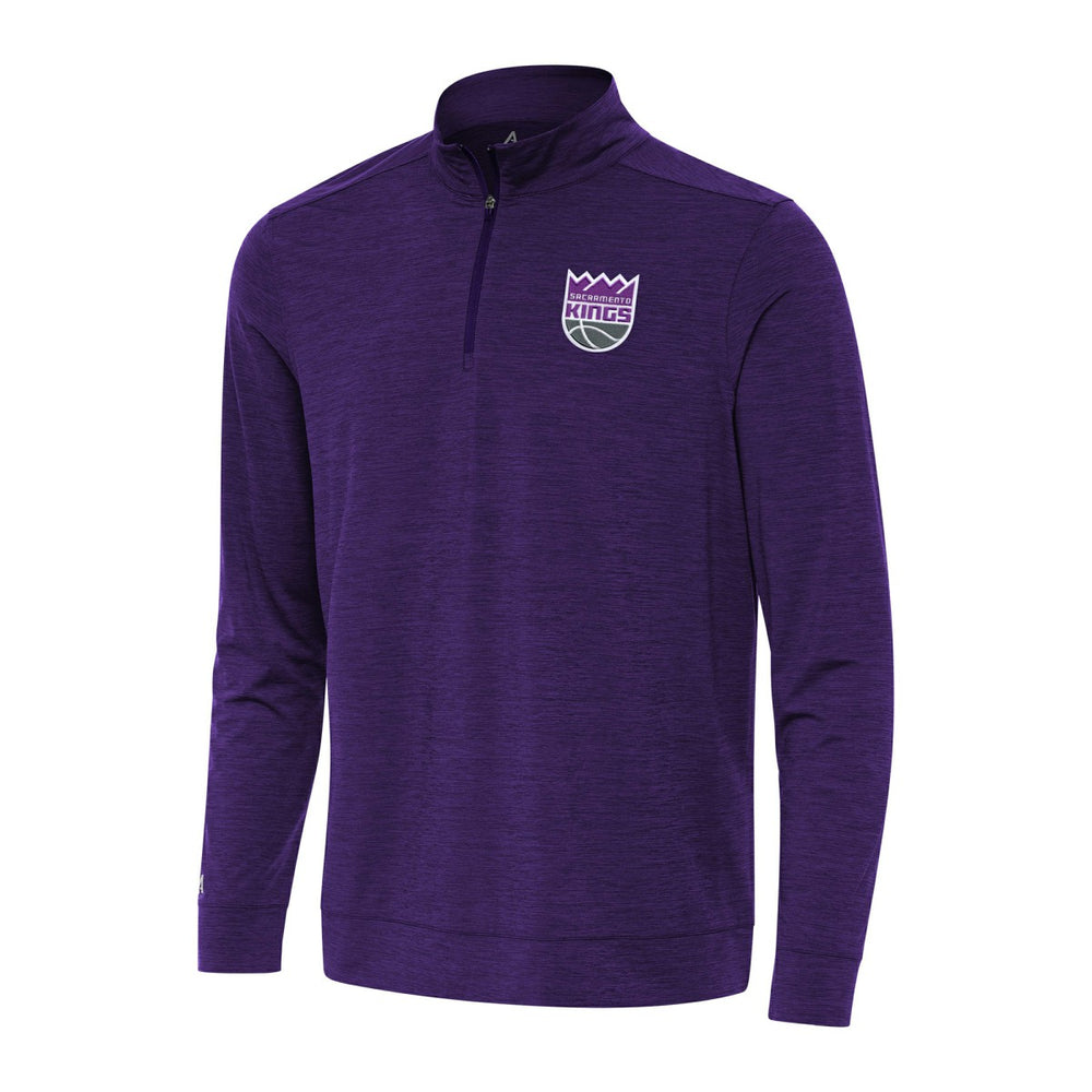 Sacramento Kings Antigua Bright Quarter-Zip Top