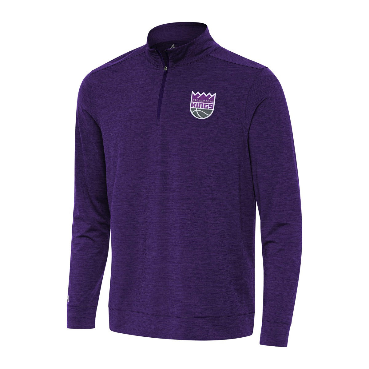 Sacramento Kings Antigua Bright Quarter-Zip Top