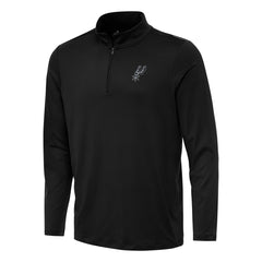 San Antonio Spurs Antigua Reprocess Quarter-Zip Top