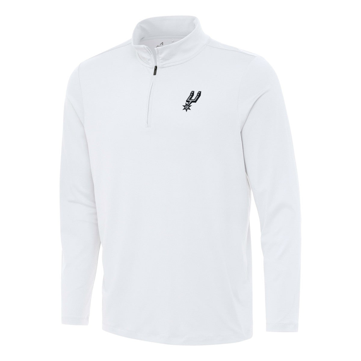 San Antonio Spurs Antigua Reprocess Quarter-Zip Top