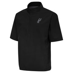 San Antonio Spurs Antigua Brisk Quarter-Zip Windbreaker