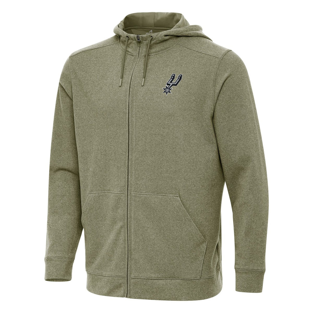 San Antonio Spurs Antigua Effortless Full-Zip Hoodie Jacket