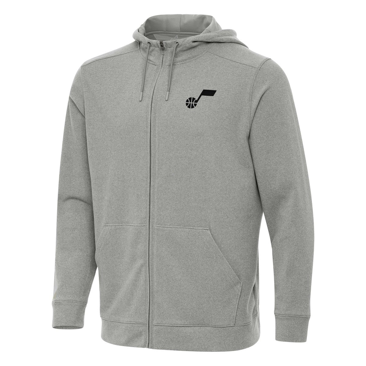 Utah Jazz Antigua Effortless Full-Zip Hoodie Jacket