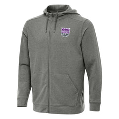 Sacramento Kings Antigua Effortless Full-Zip Hoodie Jacket