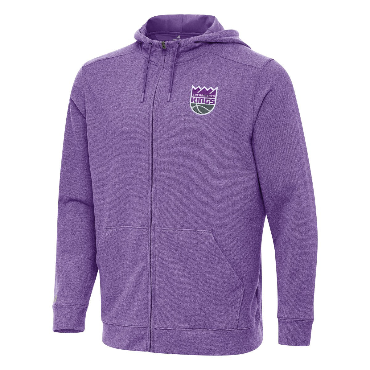 Sacramento Kings Antigua Effortless Full-Zip Hoodie Jacket