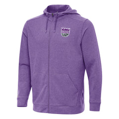 Sacramento Kings Antigua Effortless Full-Zip Hoodie Jacket
