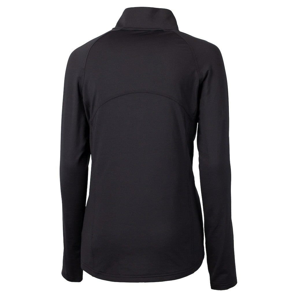 Cutter & Buck Women's Adapt Eco Knit Stretch Recycled Half-Zip Pullover Top - Cleveland Browns Pullover