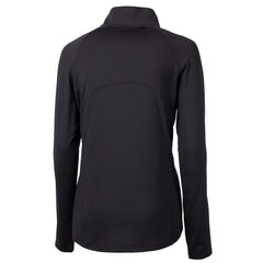 Cutter & Buck Women's Adapt Eco Knit Stretch Recycled Half-Zip Pullover Top - Cleveland Browns Pullover