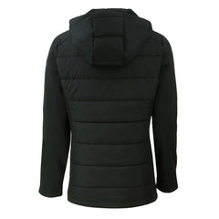Cutter & Buck Women's Evoke Hybrid Eco Softshell Recycled Full-Zip Hooded Jacket - Cleveland Browns Jackets