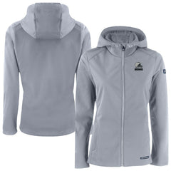 Cutter & Buck Women's Evoke Eco Softshell Recycled Full-Zip Hoodie Jacket - Cleveland Browns Hoodies