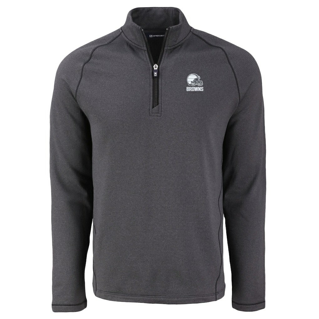 Cutter & Buck Peshastin Eco Fleece Recycled Half-Zip Pullover - Cleveland Browns Pullover