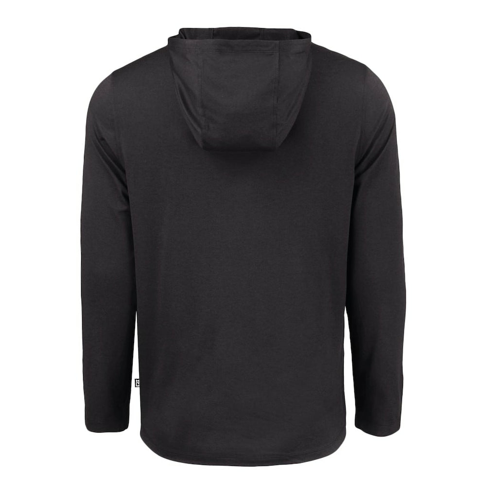 Cutter & Buck Coastline Epic Comfort Eco Recycled Long Sleeve Hooded T-Shirt - Cleveland Browns T-shirts