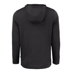 Cutter & Buck Coastline Epic Comfort Eco Recycled Long Sleeve Hooded T-Shirt - Cleveland Browns T-shirts
