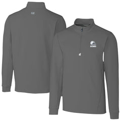 Cutter & Buck Big & Tall Traverse Stretch Eco Quarter-Zip Pullover Top - Cleveland Browns Pullover