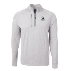 Cutter & Buck Big & Tall Adapt Eco Knit Quarter-Zip Top - Cleveland Browns Tops