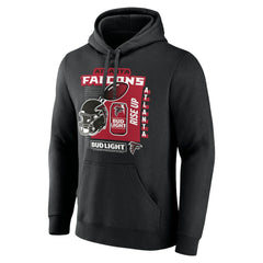 Bud Light Pullover Hoodie - Atlanta Falcons Hoodies