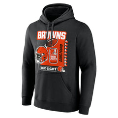 Bud Light Pullover Hoodie - Cleveland Browns Hoodies